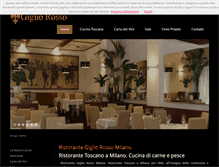 Tablet Screenshot of gigliorosso.it